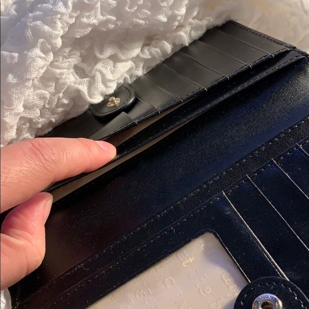 Kate Spade Blue Striped Wallet - Picture 7 of 7